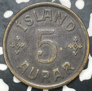 1926 Iceland 5 Aurar Lot#C0353