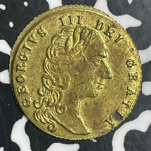 1788 Great Britain George III Spade 1/2 Guinea Gaming Token Lot#T2707