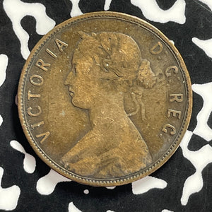 1873 Newfoundland Large Cent Lot#T9692