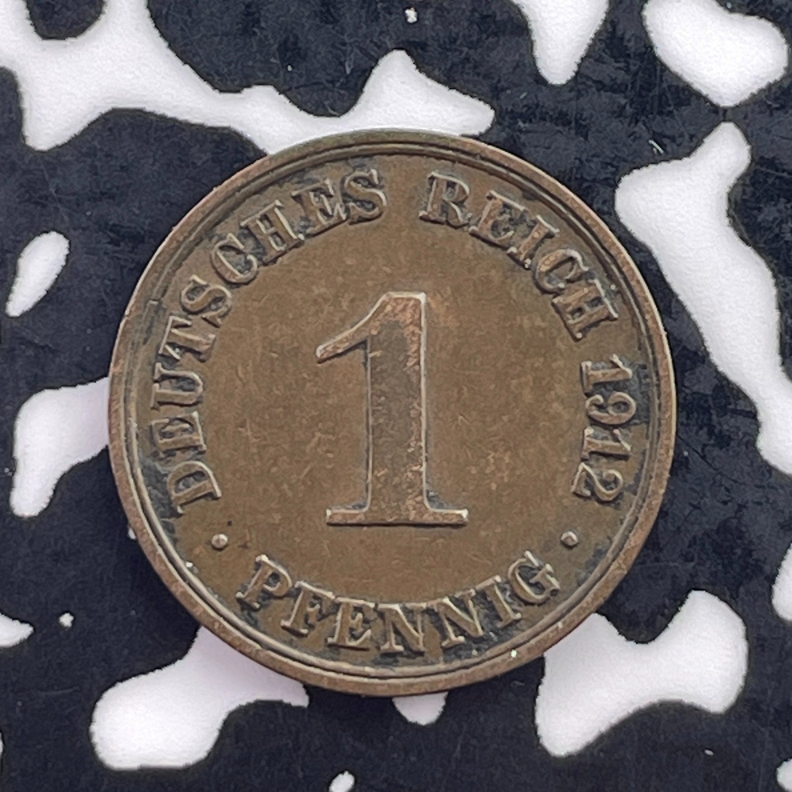 1912-A Germany 1 Pfennig Lot#C5835