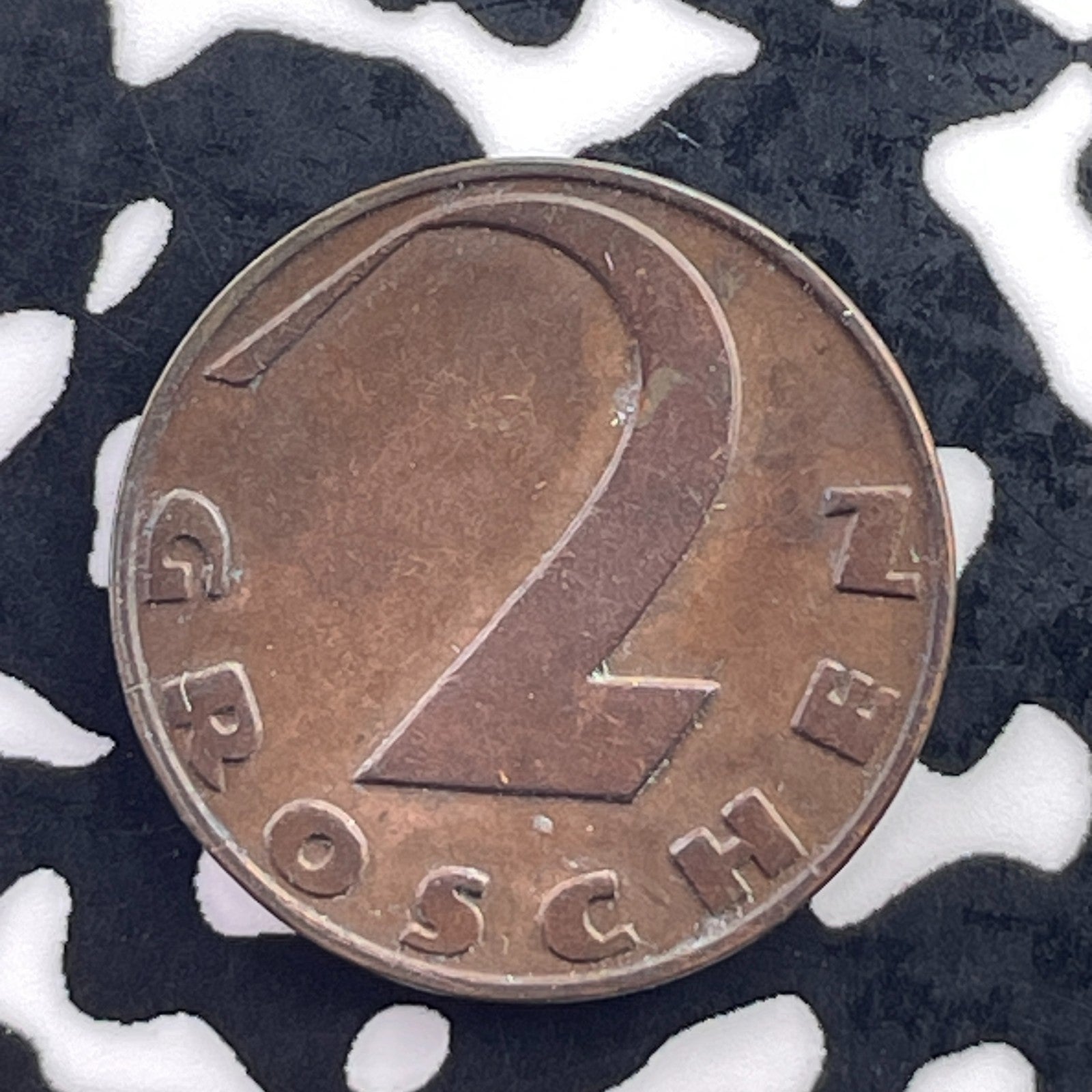 1938 Austria 2 Groschen Lot#C5824