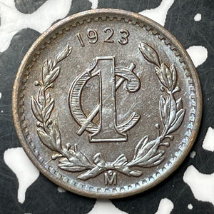 1923 Mexico 1 Centavo Lot#E9667 High Grade! Beautiful!