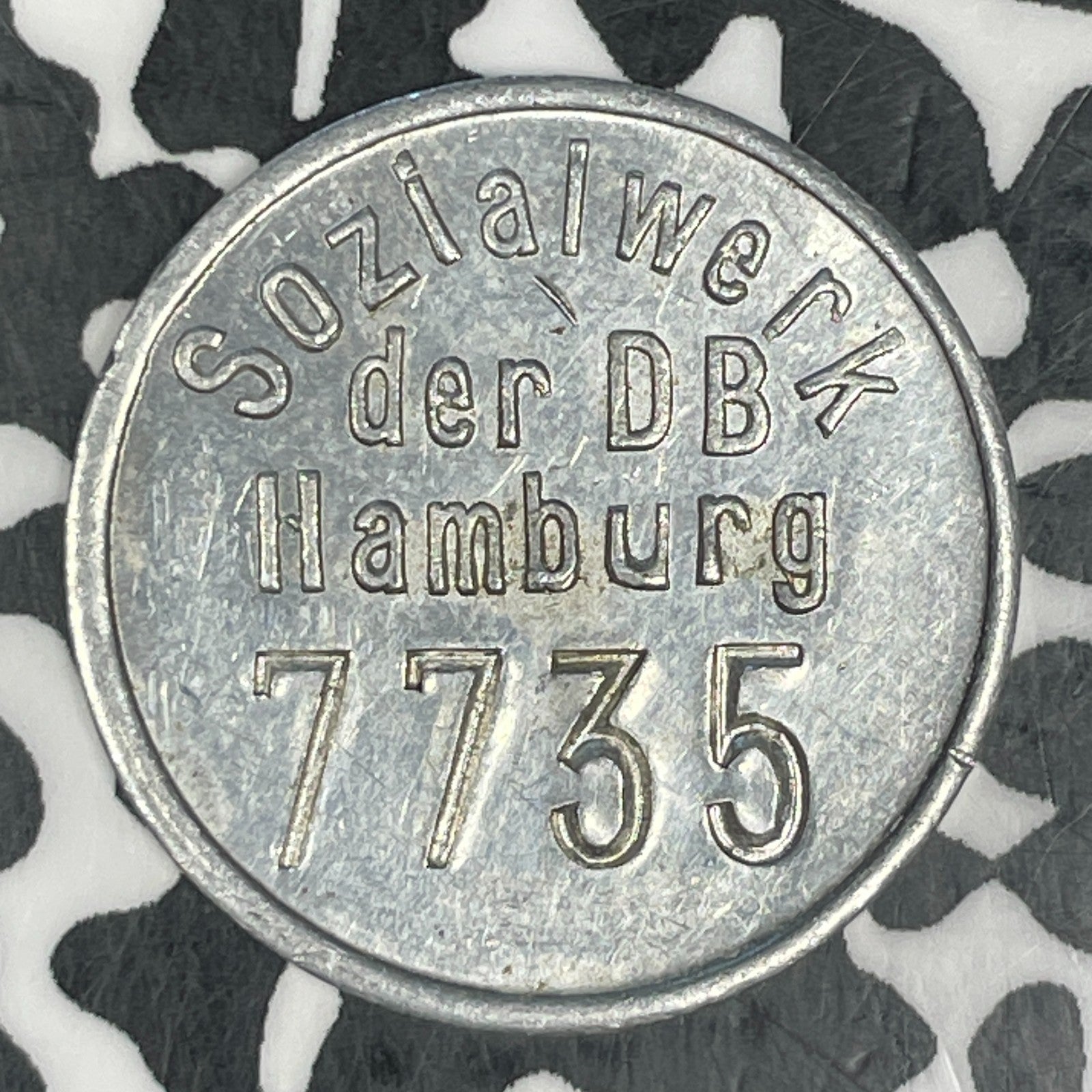 Undated Germany Hamburg Cash Deposit Token Lot#C6598