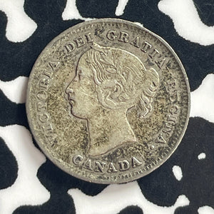 1898 Canada 5 Cents Lot#T7904 Silver! Better Date