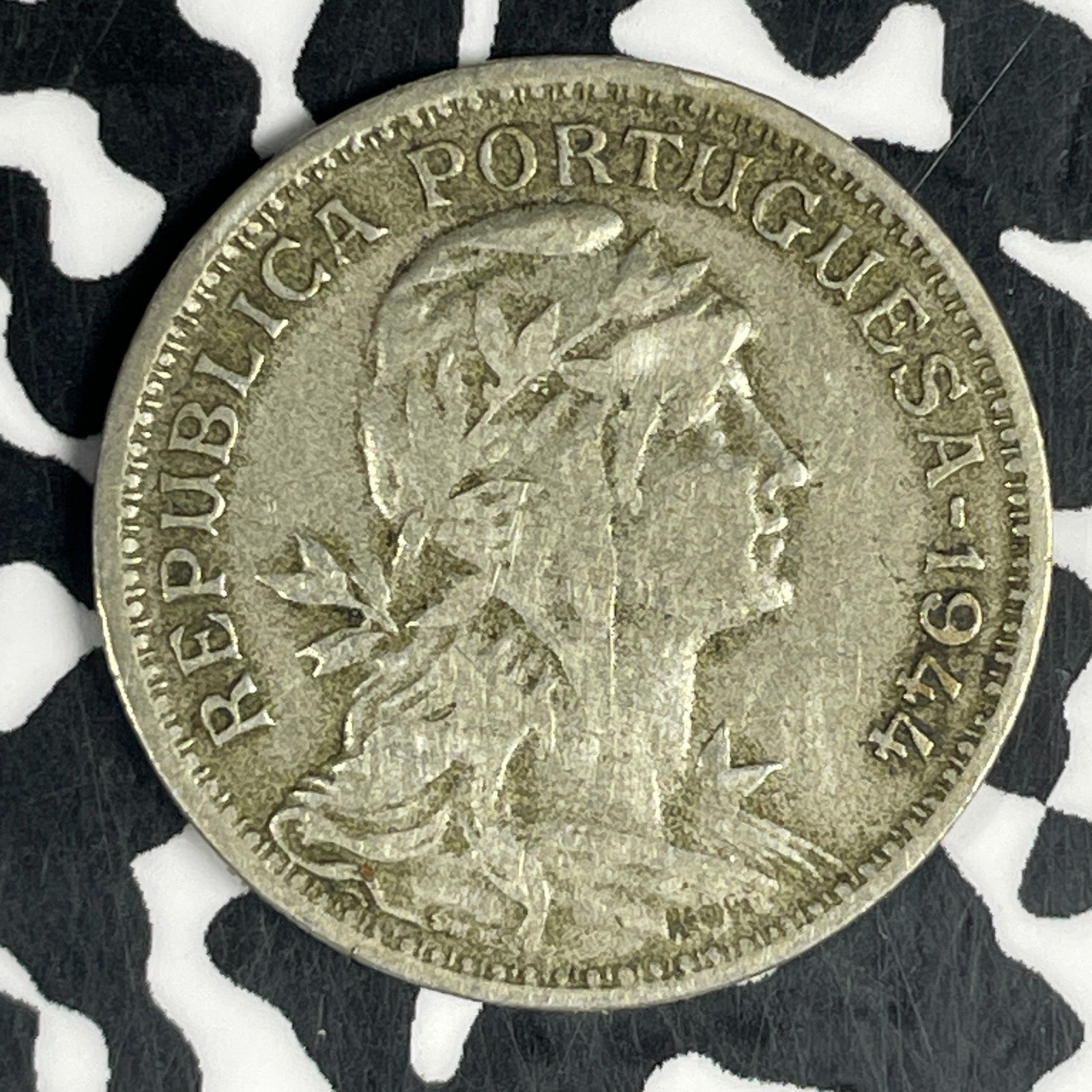 1944 Portugal 50 Centavos Lot#C6360