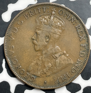 1931 Australia 1/2 Penny Half Penny Lot#T9861 Better Date