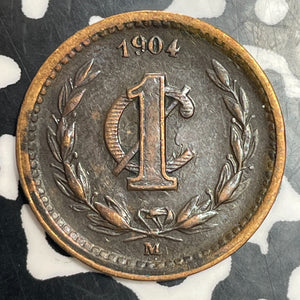 1904-Mo Mexico 1 Centavo Lot#T3454