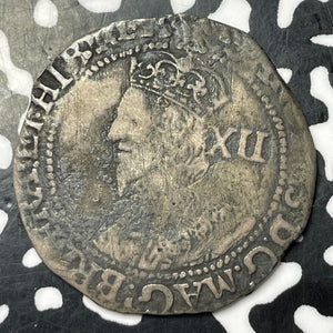 (1634-38) Great Britain Charles I 1 Shilling Lot#JM8731 Silver! S#2793