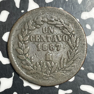 1887-Mo Mexico 1 Centavo Lot#T2688