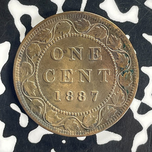 1887 Canada Large Cent Lot#T8570 High Grade! Beautiful!