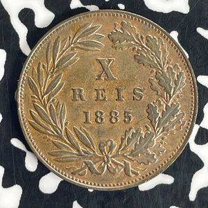 1885 Portugal 10 Reis Lot#T8830