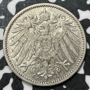 1904-J Germany 1 Mark Lot#D7941 Silver!