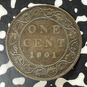 1901 Canada Large Cent Lot#T4170 Nice!