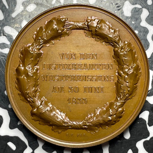 1833 Germany Prussia Ernst Heinrich Oelrichs Medal Lot#JM6889 Marienburg-2665