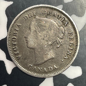 1872-H Canada 5 Cents Lot#T2651 Silver!