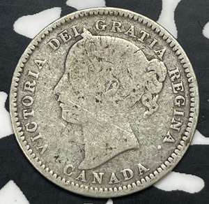 1901 Canada 10 Cents Lot#C0313 Silver!