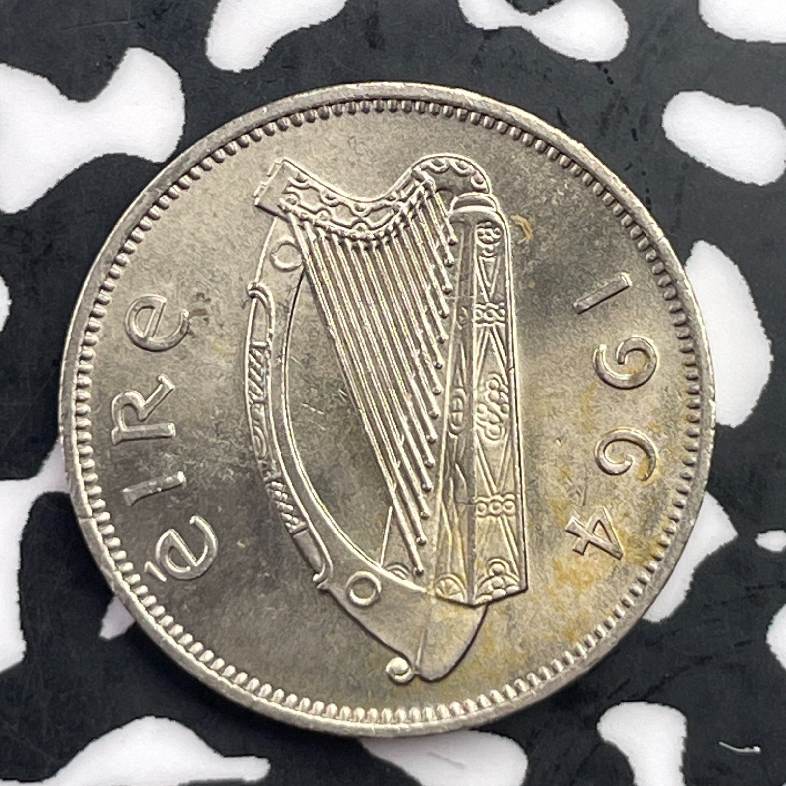 1964 Ireland 6 Pence Sixpence Lot#C4252 High Grade! Beautiful!