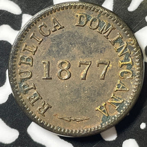 1877 Dominican Republic 1 Centavo Lot#E4940