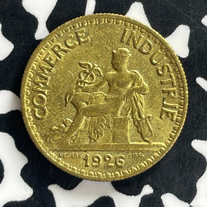 1926 France 50 Centimes Lot#C1280 High Grade! Beautiful!