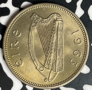 1961 Ireland 1 Shilling Lot#T9851 High Grade! Beautiful!