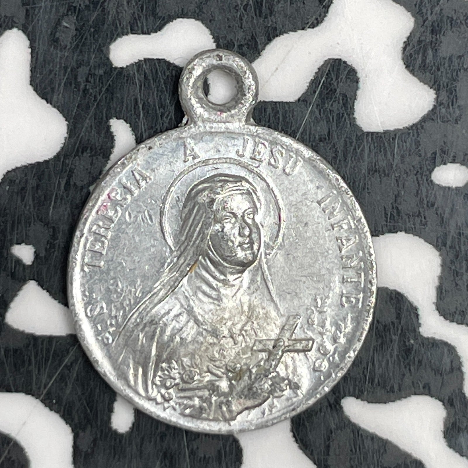 Undated France Maria Teresa Religious Token Lot#F5964 13mm