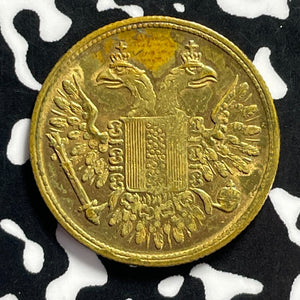 Undated Germany Queen Victoria Token Lot#T9509 Cleaned
