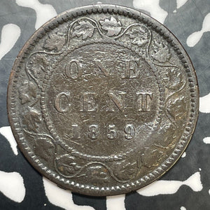 1859 Canada Large Cent Lot#E7293