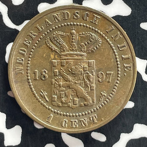 1897 Netherlands East Indies Lot#T7603 High Grade! Beautiful!