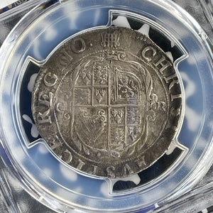 (1633-34) G.B. Charles I 1 Shilling PCGS XF40 Lot#G947 Silver! S-2789 Portcullis