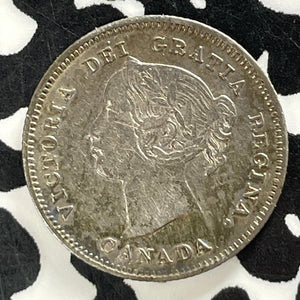 1901 Canada 5 Cents Lot#T4834 Silver! Nice!