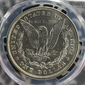 1878 U.S. $1 Morgan Dollar PCGS AU58 Lot#G690 Silver! 8 Tail Feathers