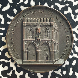 1900 Italy Bologna Chamber Of Arts & Commerce Award Medal Lot#OV1568 53mm