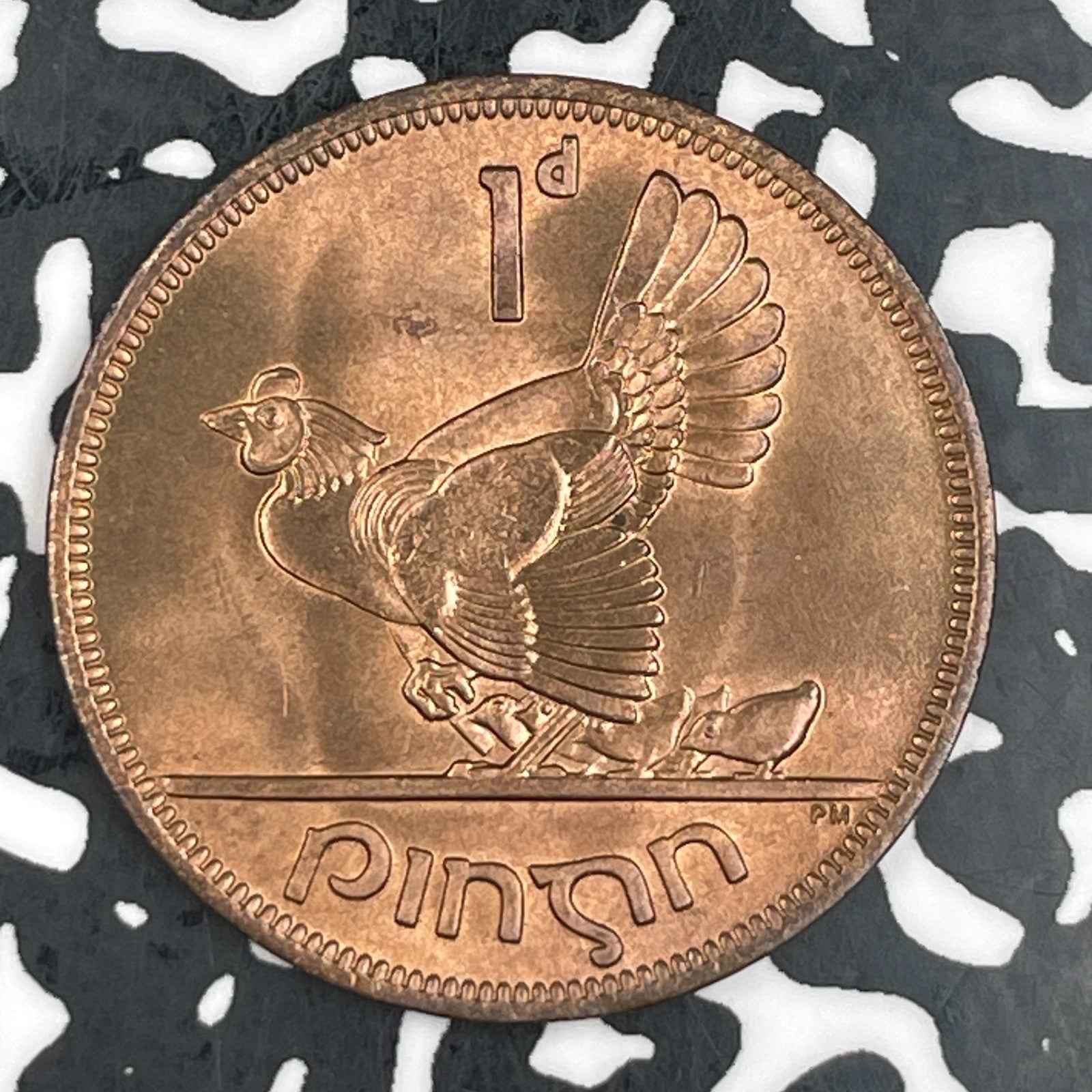 1952 Ireland 1 Penny Lot#F7694 High Grade! Beautiful!