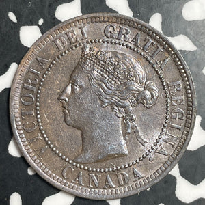 1886 Canada Large Cent Lot#T3205 Nice!