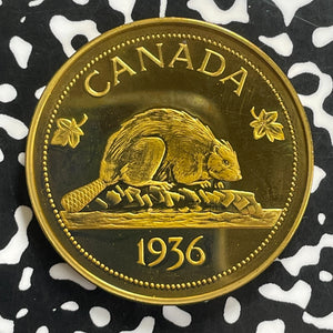 1936 Canada Edward VIII Fantasy Crown Lot#C0087 KM#X3A