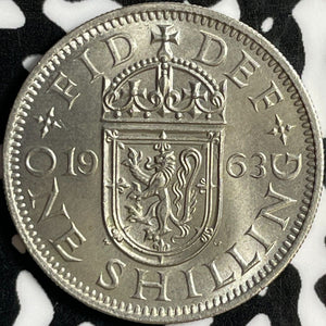 1963 Great Britain 1 Shilling Lot#D8484 High Grade! Beautiful!