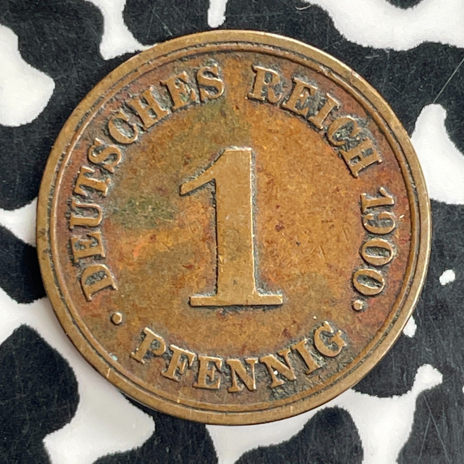 1900-E Germany 1 Pfennig Lot#C4003