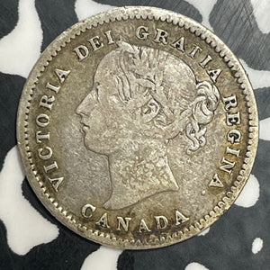 1870 Canada 10 Cents Lot#JM9117 Silver!
