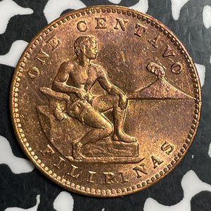 1944-S U.S. Philippines 1 Centavo Lot#T2918 High Grade! Beautiful!