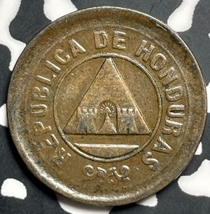 1912 Honduras 2 Centavos Lot#T9406 Nice!