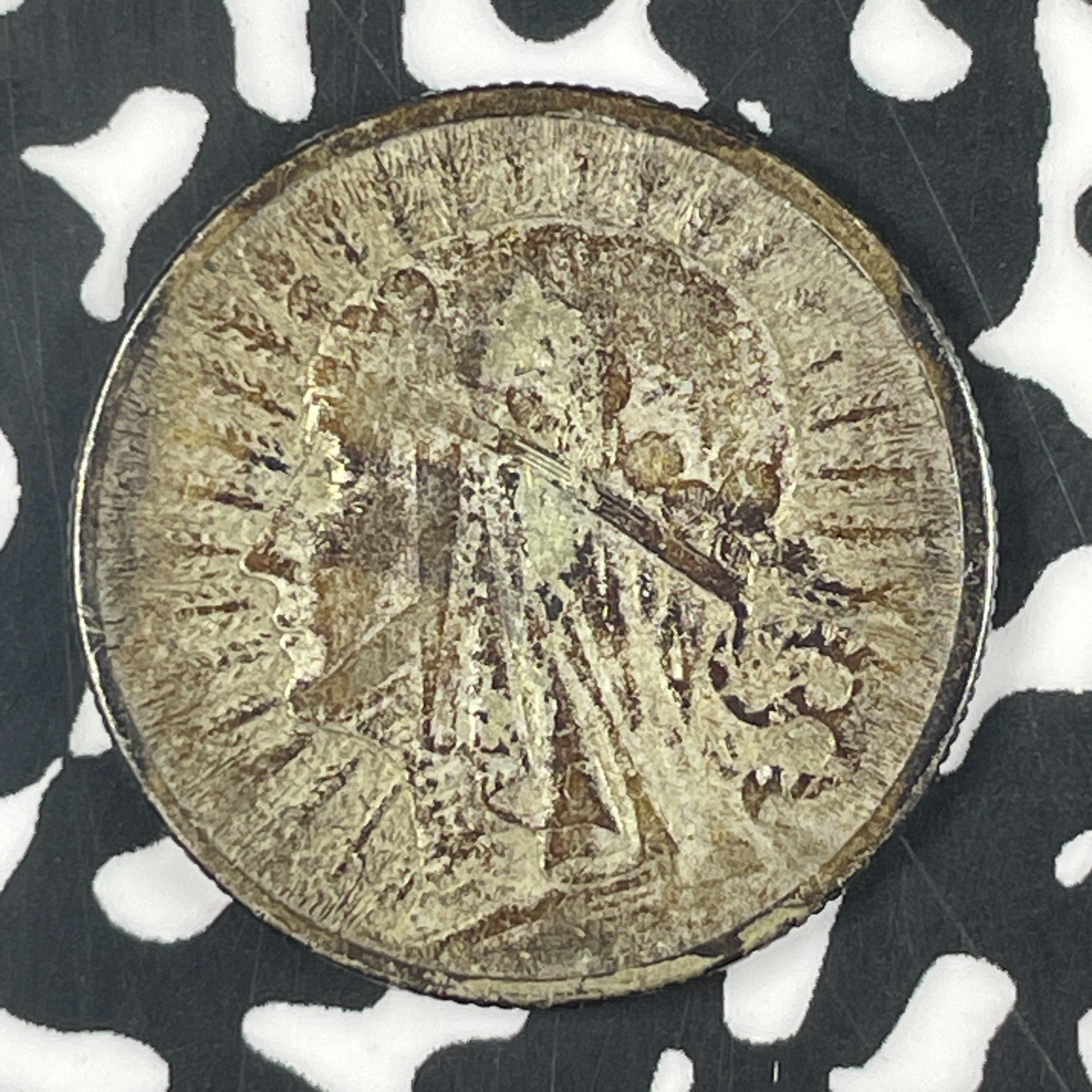 1933 Poland 2 Zlote Lot#F1175 Silver!