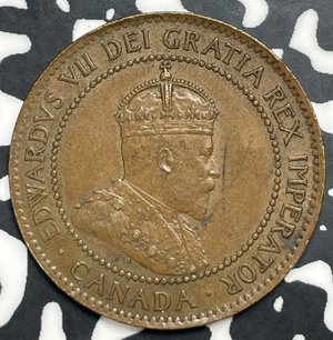 1907 Canada Large Cent Lot#C0321 Nice!