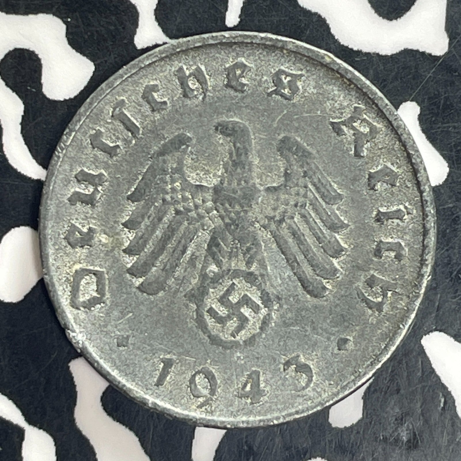 1943-D Germany 10 Pfennig Lot#C5127