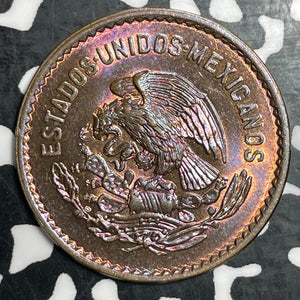 1944-Mo Mexico 5 Centavos Lot#T2822 High Grade! Beautiful!
