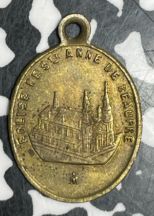 Undated France St. Anne Religious Medal Lot#T6287