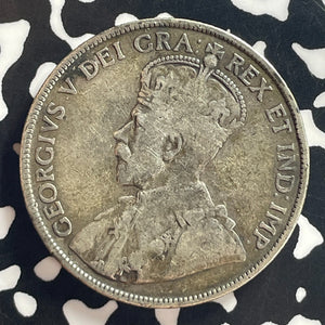 1914 Canada 50 Cents Lot#T7841 Silver! Better Date