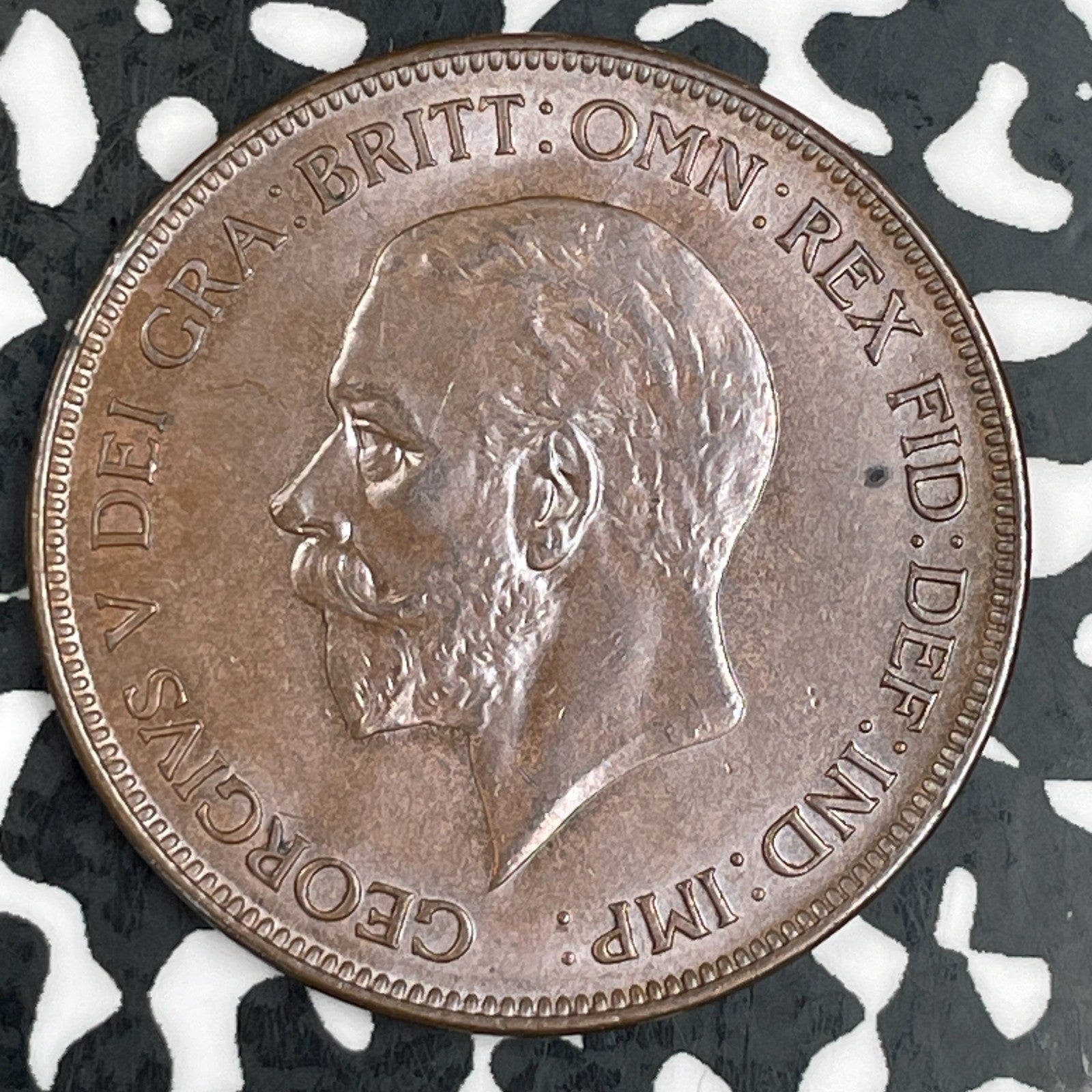 1928 Great Britain 1 Penny Lot#F3373 High Grade! Beautiful!
