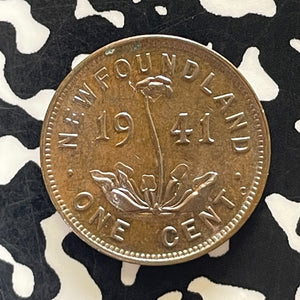 1941-C Newfoundland Small Cent Lot#T5895 High Grade! Beautiful!