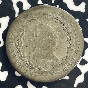 1806-G Austria 20 Kreuzer Lot#T7923 Silver!
