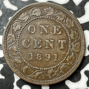 1891 Canada Large Cent Lot#D7200 Nice!